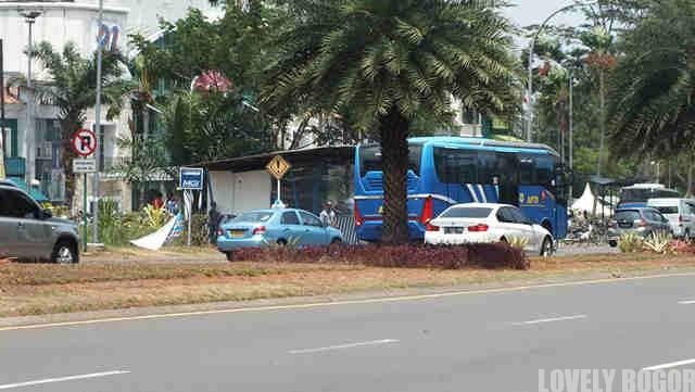 Bus APTB Jurusan Sentul City