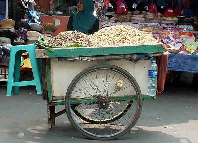 Snack Street Vendors in Bogor