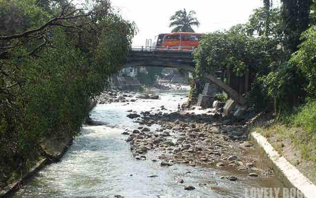 Ciliwung River in Dry Season