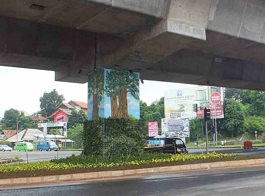 Taman Kolong Jalan Tol Bogor