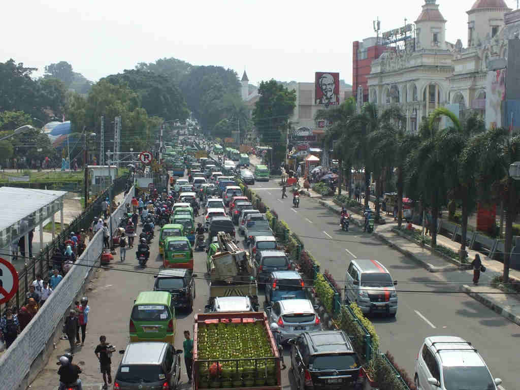 Traffic Jam in Bogor
