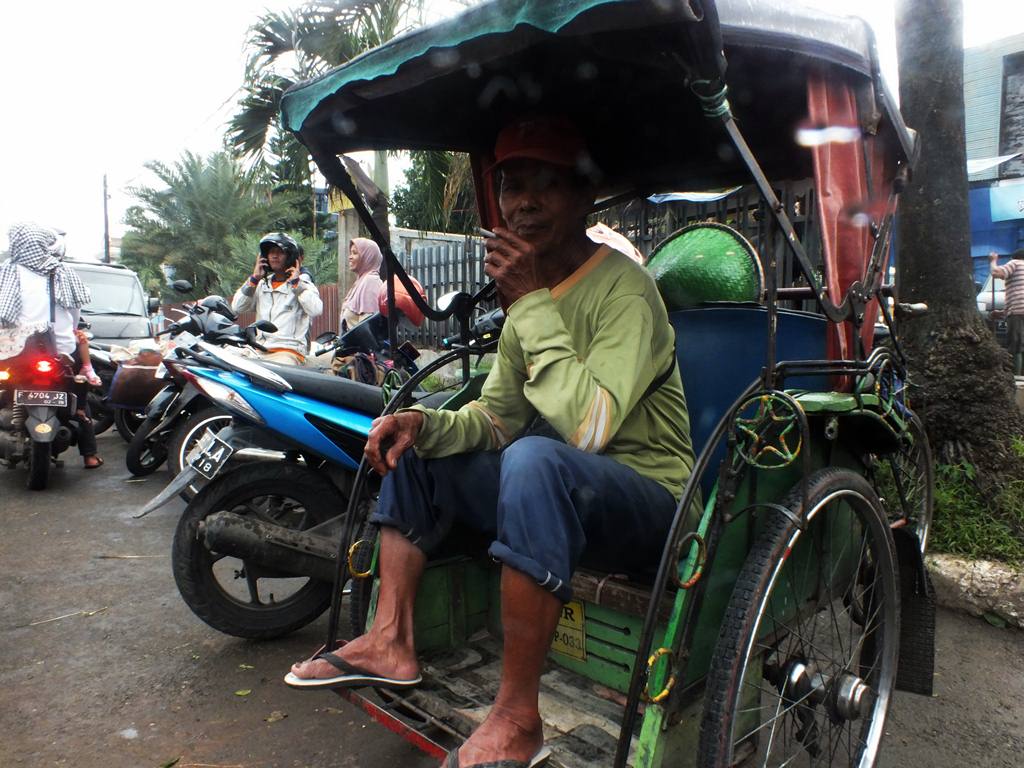 Tukang Becak Di Bogor