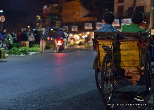 Becak Di Bogor