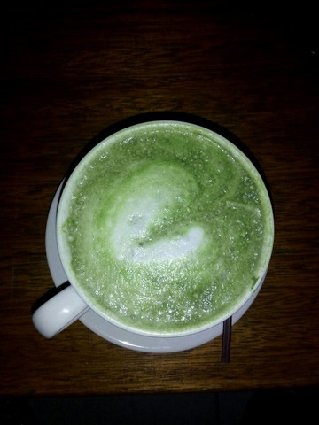 Green Tea Latte Kedai Opatan