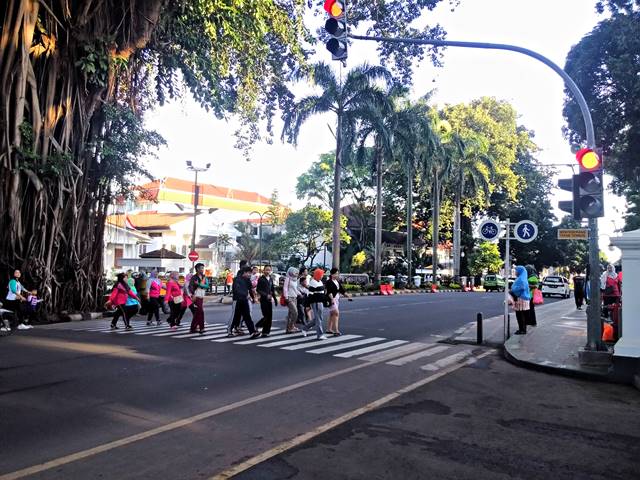 rossing di Jalan Juanda Bogor