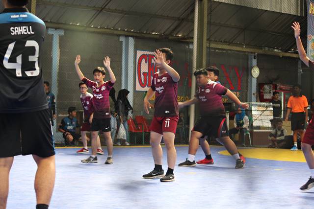Yang Tersisa Dari Liga Handball - Bola Tangan SMA di Bogor 2018 3 - MENGANGKAT TANGAN
