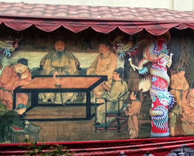 The Mural On The Wall Of Oldest Temple In Bogor City (2)