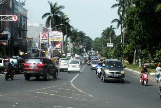 Pemandangan Di Jalan Sudirman Bogor