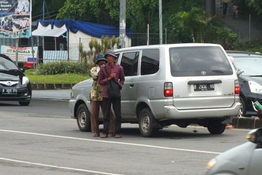 Beggars On Street