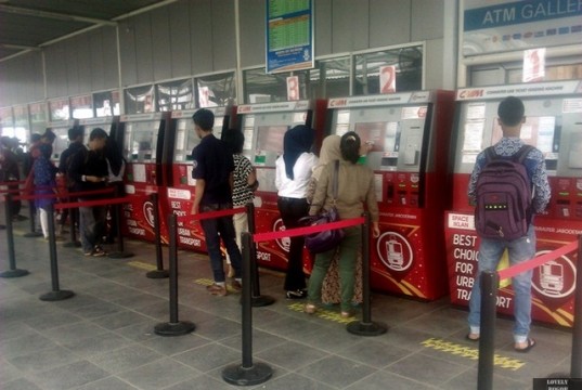 Commuter Line Ticket Vending Machine