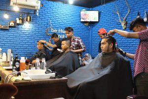 hunky dory barbershop langganan pak Jokowi