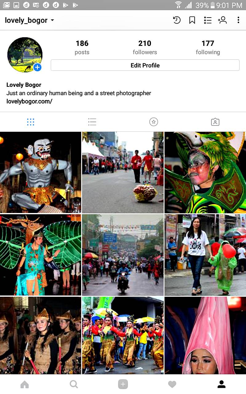 Lovely Bogor ada di Instagram