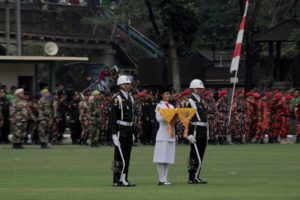 Pasukan Pengibar Bendera Kota Bogor Sedang Beraksi031