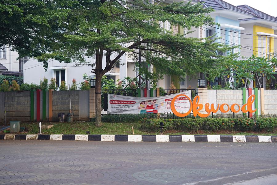 Cluster Okwood di Kencana Residence Bukit Cimanggu City