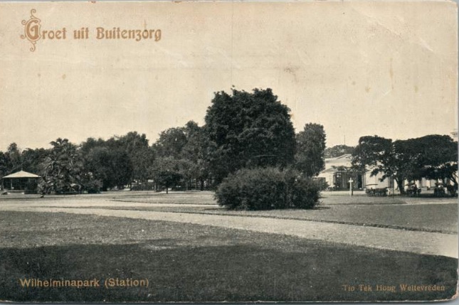 Taman Wilhelmina Tahun 1910 : Pendahulu Taman Topi dan Alun-Alun Bogor