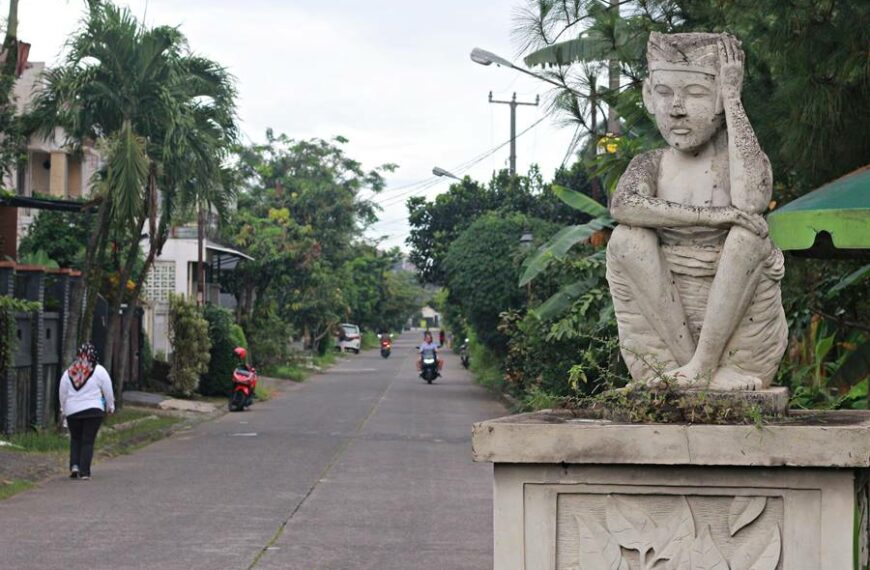 Ornamen Jalan Lucu di Bukit Cimanggu City - Sayang Tidak Terawat