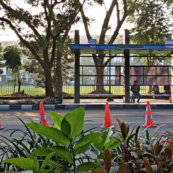 [FOTO] Shelter Bus Kebun Raya